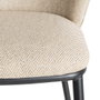 Ixia Silla Espiga Beige Tejido-Metal Contract