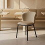 Ixia Silla Espiga Beige Tejido-Metal Contract
