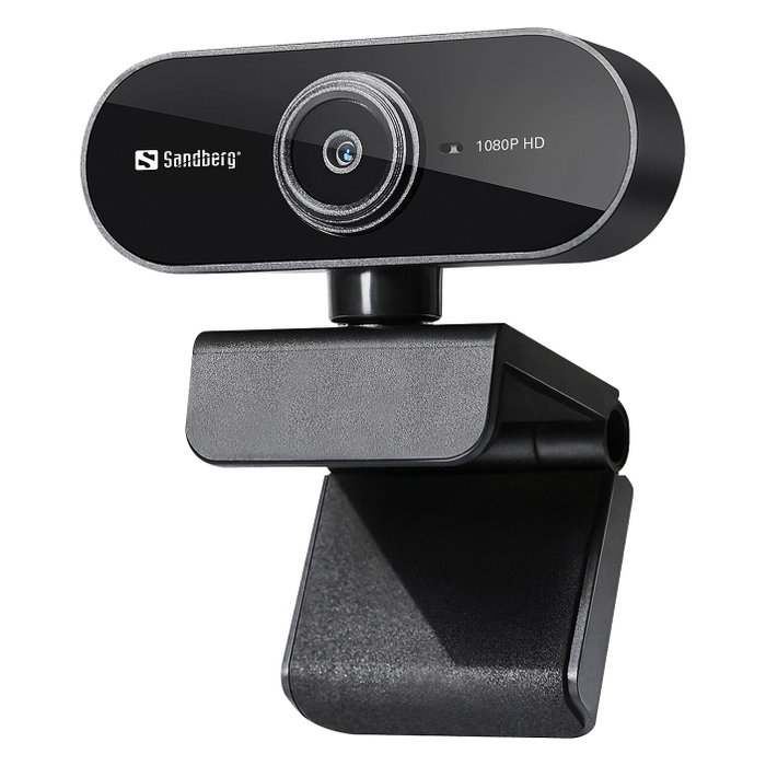 Sandberg USB Webcam Flex 1080P HD Negro