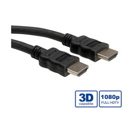 ROLINE Cable HDMI High Speed con Ethernet 11.04.5733, 3 m, Negro