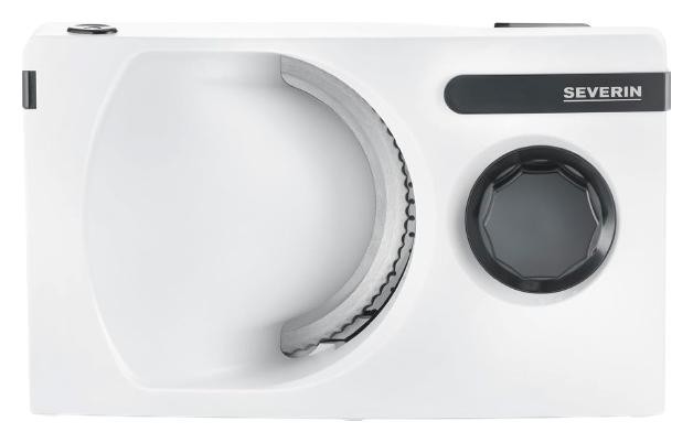 Severin AS 3912 Cortadora eléctrica compacta blanca
