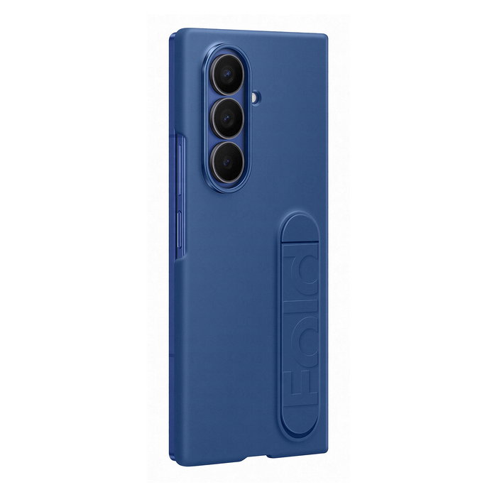 Samsung Funda de Silicone Color Azul para Galaxy Z Fold7 - Diseño Original, Protección Completa
