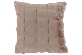 DKD Home Decor Cojin Urban Rabit fur april 24 b Rosa Palo 8 x 45 x 45 cm (2 Unidades)