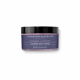 Lavender & Espresso, Calmante, Exfoliante corporal, 220 ml