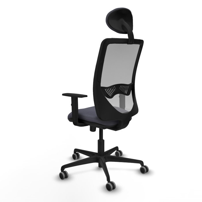 PIQUERAS Y CRESPO Silla de oficina Zulema con Mecanismo Sincro, Gris PIQUERAS Y CRESPO Silla de oficina Zulema con Mecanismo Sincro, Gris