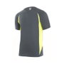 VELILLA Camiseta Técnica Bicolor Manga Corta Marino Naranja Talla S