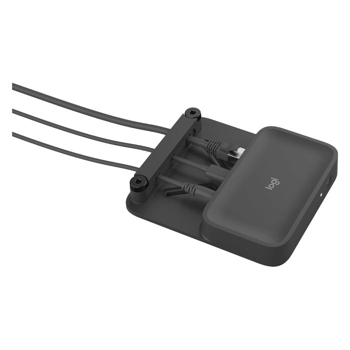 Logitech 991-000553 Streamline Kit - Graphite, Cámara Full HD con Zoom 15x y Ángulo de Visión 90°, Color Negro