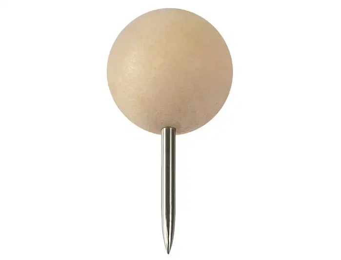 NOBO Aguja Señalizadora Redonda de Madera Caja de 40