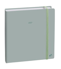 QUO VADIS Agenda Anual 2027 Executif Color ML Verde Pastel Tapa Dura