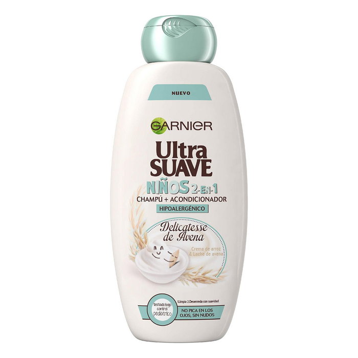 Garnier Ultra Suave Champú + Acondicionador para Niños de Avena 400 ml