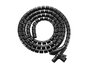 Equip Organizador de Cables Espiral 1.0 M Negro