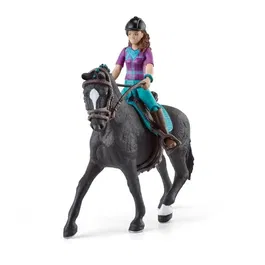 Schleich 42541 Horse Club Lisa y Storm, Figura de Juguete de Caballo