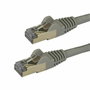 Startech Cable de Interconexión Ethernet RJ45 STP Cat6a Snagless Gris 0,5 m
