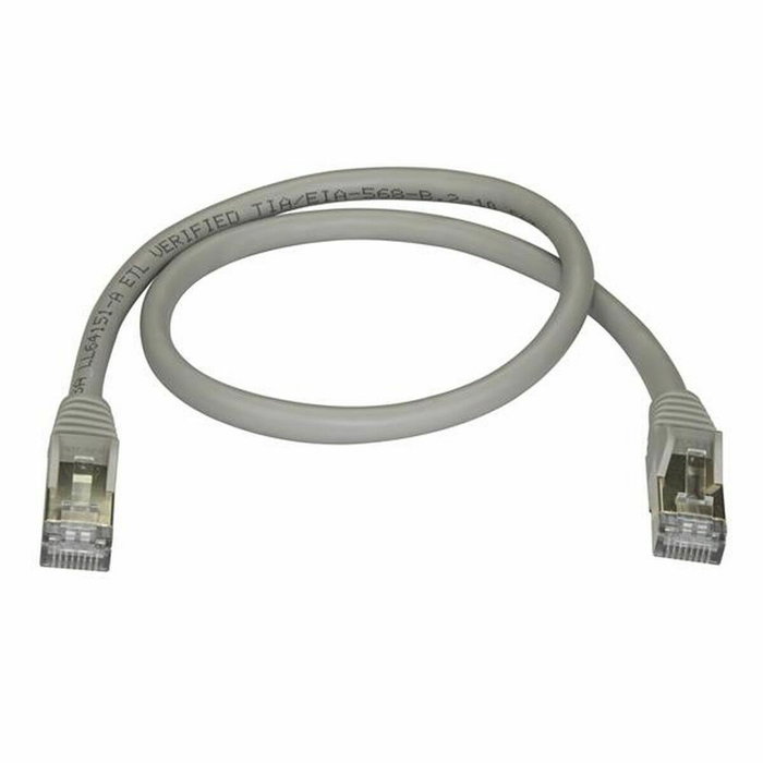 Startech Cable de Interconexión Ethernet RJ45 STP Cat6a Snagless Gris 0,5 m Startech Cable de Interconexión Ethernet RJ45 STP Cat6a Snagless Gris 0,5 m
