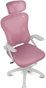 Drift Silla Gaming Drift Drair35 Blanca Rosa, Ergonómica Mesh Transpirable, Reclinable 120°, Reposabrazos Abatibles, Cuello y Lumbar