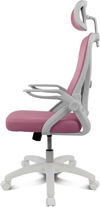 Drift Silla Gaming Drift Drair35 Blanca Rosa, Ergonómica Mesh Transpirable, Reclinable 120°, Reposabrazos Abatibles, Cuello y Lumbar