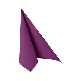 PAPSTAR Servilletas de 3 capas, 40,0 x 40,0 cm, lila