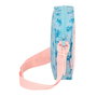 Bolso Bandolera Lilo & Stitch Ohana Azul 16 x 18 x 4 cm