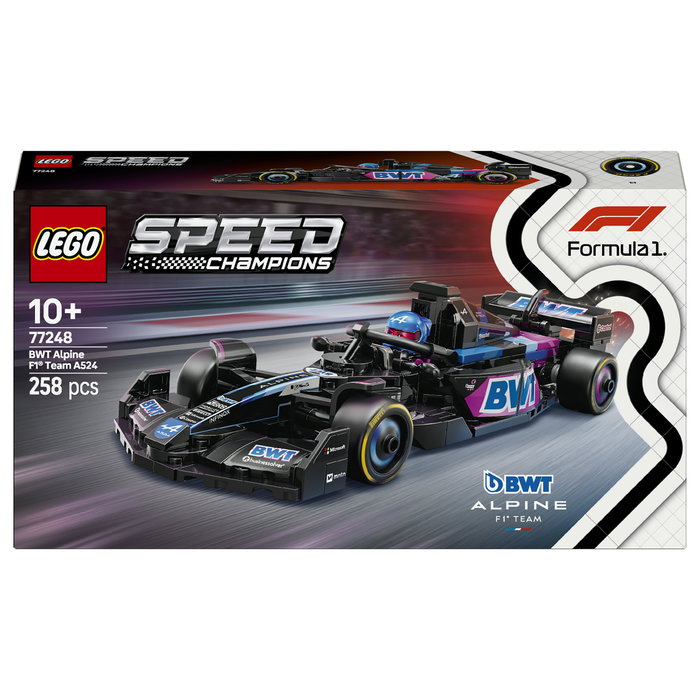 LEGO Speed Champions BWT Alpine F1 Team A524 Race Car 77248