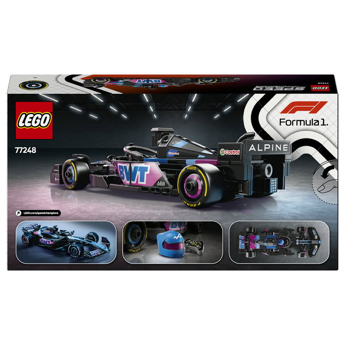 LEGO Speed Champions BWT Alpine F1 Team A524 Race Car 77248