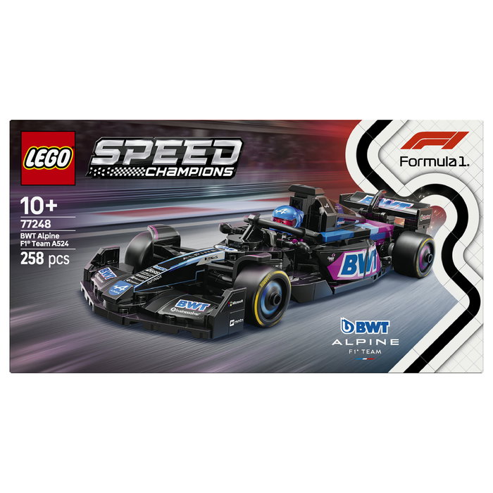 LEGO Speed Champions BWT Alpine F1 Team A524 Race Car 77248