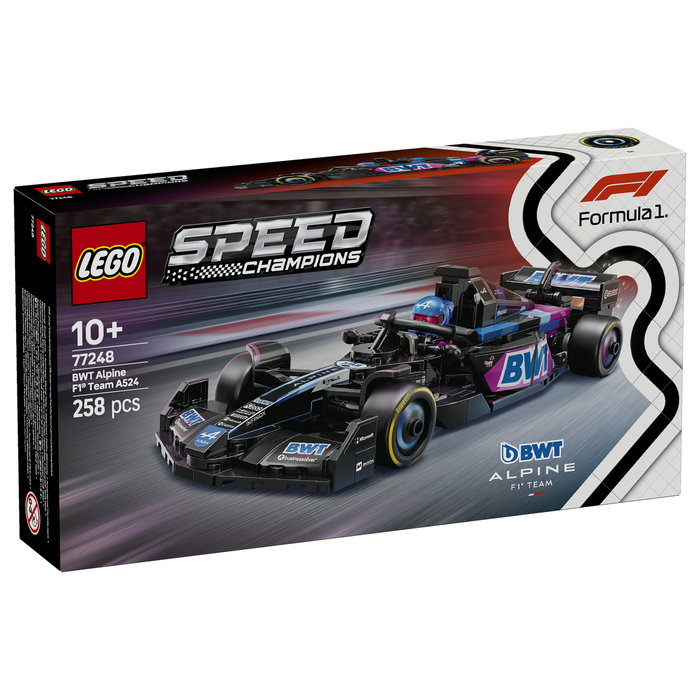 LEGO Speed Champions BWT Alpine F1 Team A524 Race Car 77248