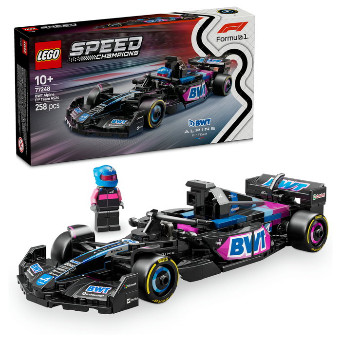 LEGO Speed Champions BWT Alpine F1 Team A524 Race Car 77248