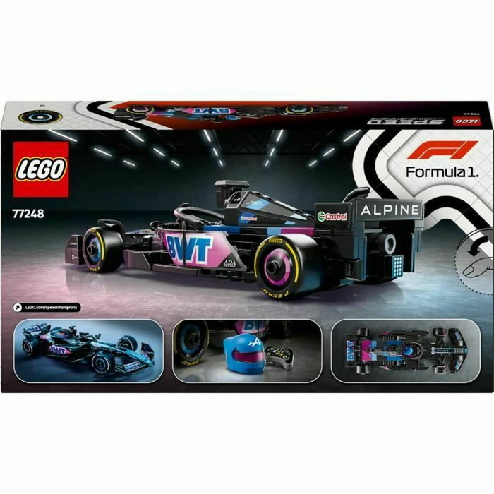 LEGO Speed Champions BWT Alpine F1 Team A524 Race Car 77248