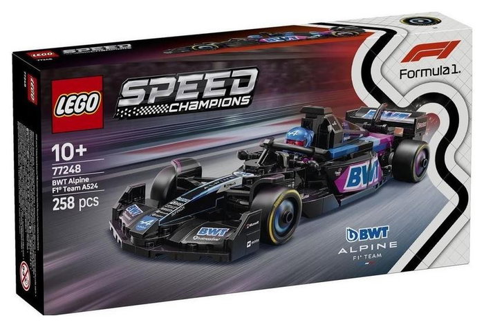 LEGO Speed Champions BWT Alpine F1 Team A524 Race Car 77248