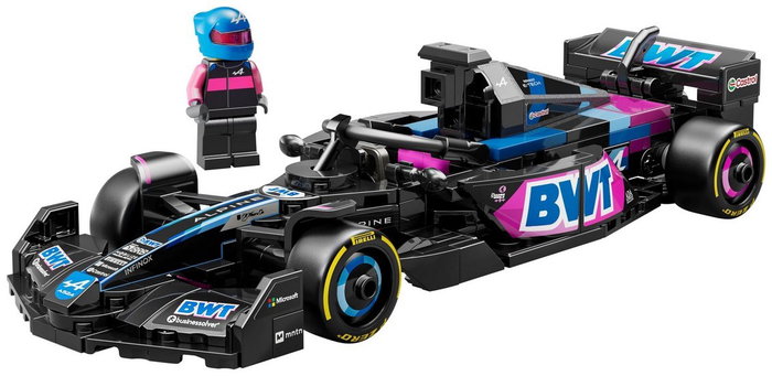 LEGO Speed Champions BWT Alpine F1 Team A524 Race Car 77248