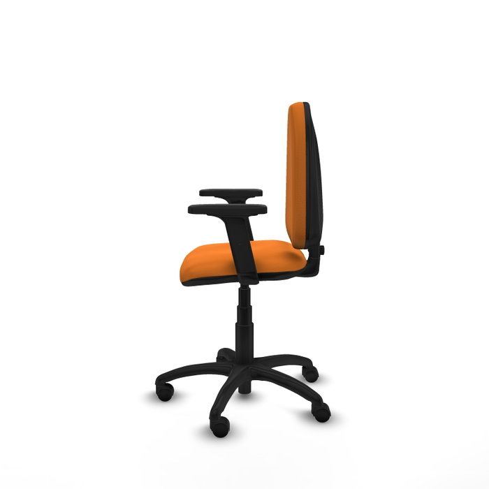 PIQUERAS Y CRESPO Silla de oficina Aýna Naranja Similpiel PIQUERAS Y CRESPO Silla de oficina Aýna Naranja Similpiel