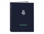 Safta Carpeta Folio 4 Anillas Mixtas Real Madrid 2ª Equipación 25/26