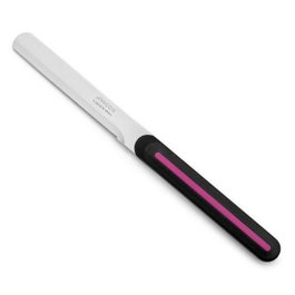 Arcos Cuchillo Desayuno Negro-Fucsia 100 mm