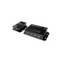 LogiLink Extensor USB 2.0 Cat.5, 50 m, con Hub USB de 4 puertos, Negro