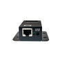 LogiLink Extensor USB 2.0 Cat.5, 50 m, con Hub USB de 4 puertos, Negro