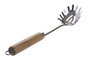 DKD Home Decor Cuchara para Espaguettis de Acacia e Inoxidable Natural