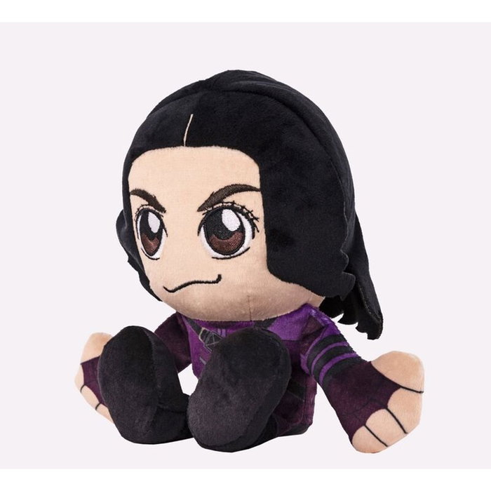 Uncanny Brands Peluche Marvel Hawkeye Kate 15-16 cm inspirado en Chibi, Peluche de Felpa Suave