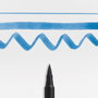 Sakura Koi Coloring Brush Pen Azul Oriente