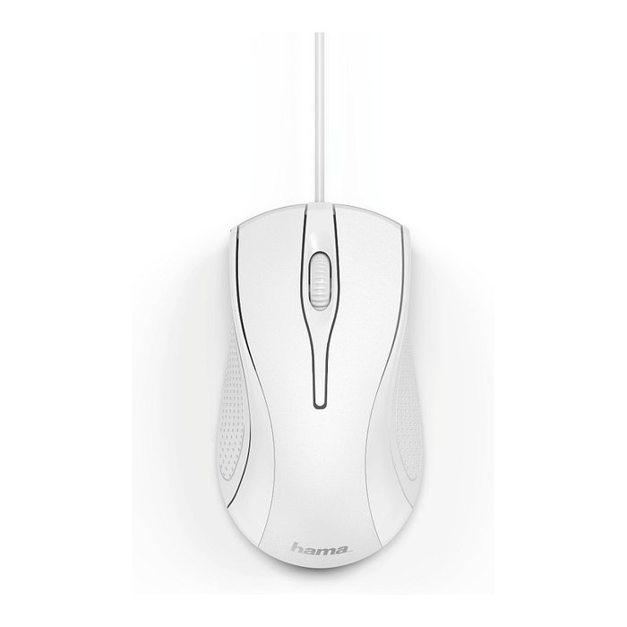 Hama MC-200 Ratón Óptico Blanco USB Hama MC-200 Ratón Óptico Blanco USB