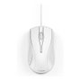 Hama MC-200 Ratón Óptico Blanco USB