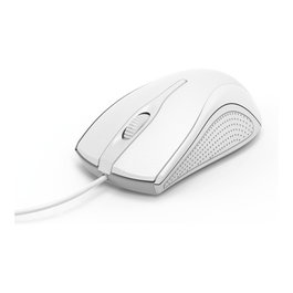 Hama MC-200 Ratón Óptico Blanco USB