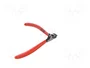 KNIPEX Alicates para anillos elásticos exteriores angulares 40-100 mm