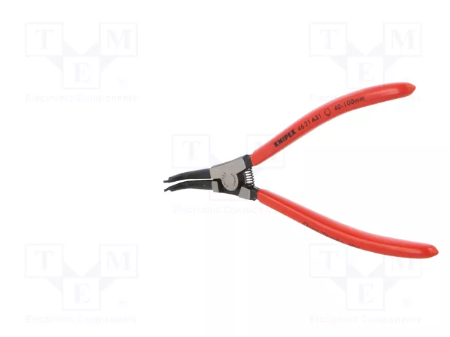 KNIPEX Alicates para anillos elásticos exteriores angulares 40-100 mm
