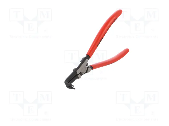 KNIPEX Alicates para anillos elásticos exteriores angulares 40-100 mm