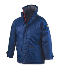 FINSTOCK Abrigo Parka Náutica Azul XL