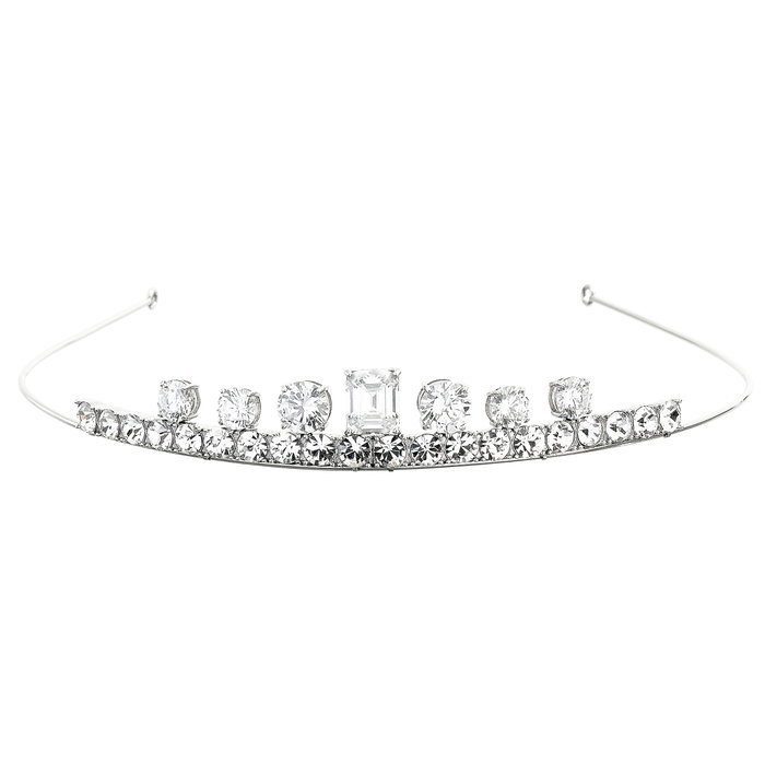 Chiara Ferragni Collar Emerald Tiara Silver+White CZ Chiara Ferragni Collar Emerald Tiara Silver+White CZ