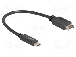 DeLOCK Cable USB Tipo-E Key A a USB Tipo-C 10 Gbps 25 cm