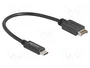 DeLOCK Cable USB Tipo-E Key A a USB Tipo-C 10 Gbps 25 cm