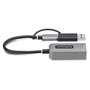 StarTech Adaptador de Red Ethernet USB-C a RJ45 de 2,5 GbE con Conversor USB-A, Gris
