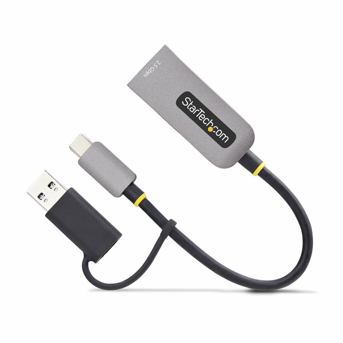 Cable USB Startech U2GA-USB-C-ETHERNET Gris